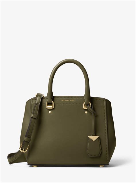 michael kors benning medium green|Benning Medium Two.